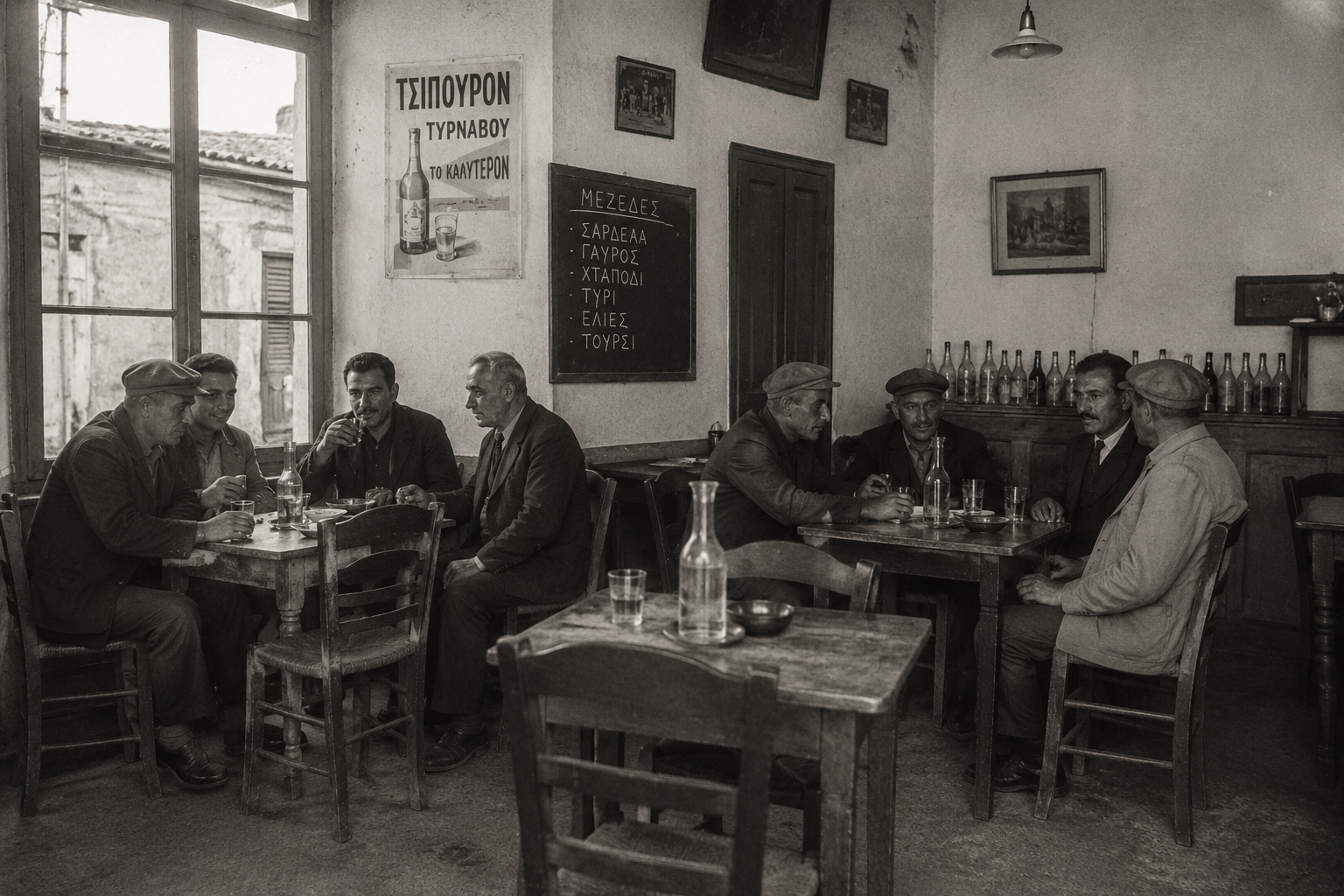 Η Ιστορία των Τσιπουράδικων του Βόλου